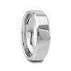 Beveled Tungsten Carbide Ring - 4mm - 12mm