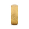 Icarus gold-plated titanium meteorite ring, side view