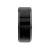 Sidon black tungsten ring, 10mm front view